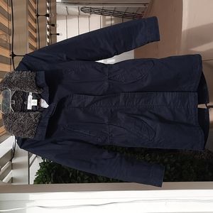 H&M Coat with faux fur